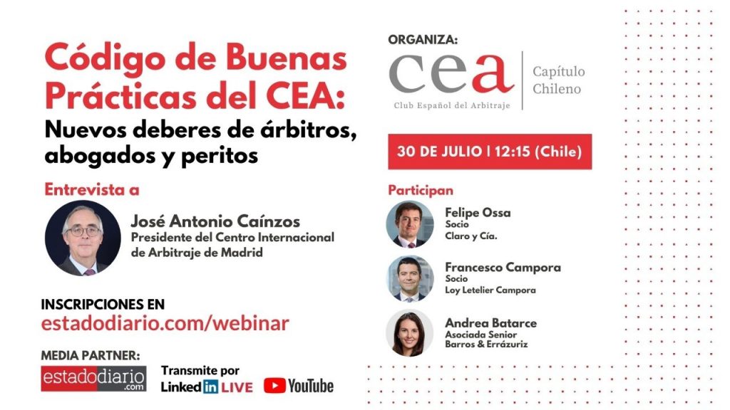 Los deberes que el Código de Buenas Prácticas del CEA impone a peritos Los deberes que el Código de Buenas Prácticas del CEA impone a peritos